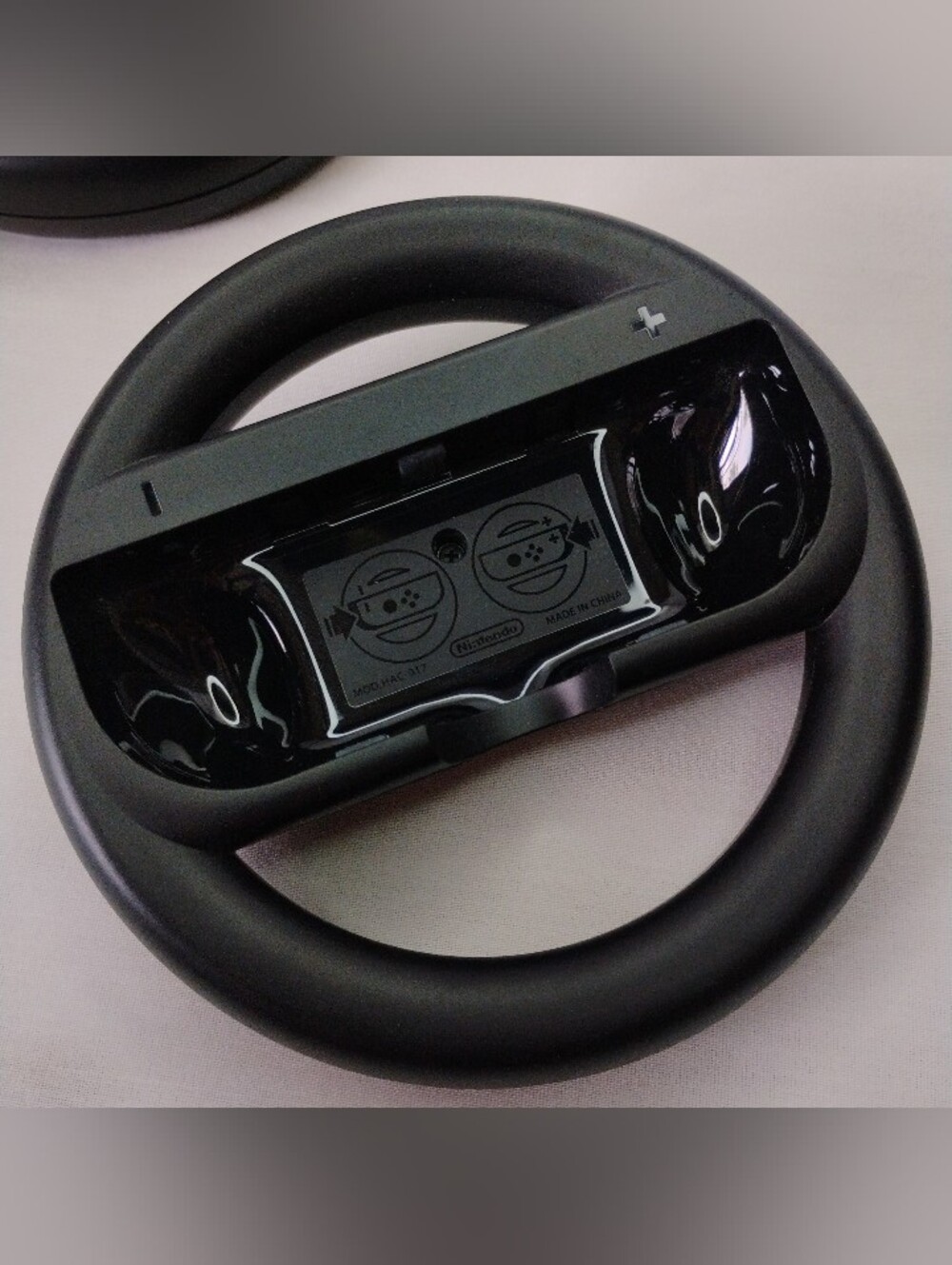 2pc Set Official Nintendo Switch Joy Con Steering Wheel Adapters For Mario Kart - Picture 5 of 12
